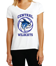 Load image into Gallery viewer, WOMEN'S CUSTOM FITTED V NECK T-SHIRT