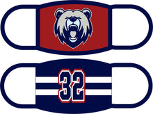 Load image into Gallery viewer, Athletic Custom Reversible 2 ply performance Face mask 2 SETS