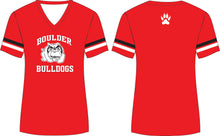 Load image into Gallery viewer, WOMEN'S CUSTOM FITTED V NECK T-SHIRT