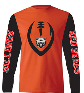 Long Sleeve 2 COLOR T Shirt DRI FIT PERFORMANCE Fabric  Infant-6XL